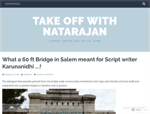 Tablet Screenshot of natarajank.com